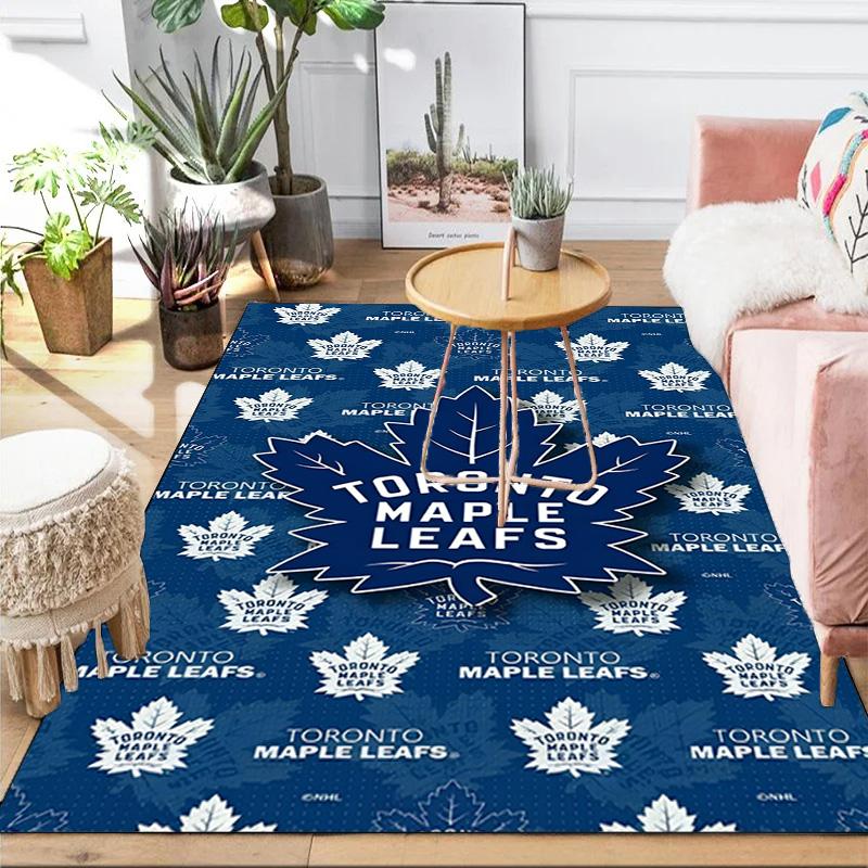 Toronto Leafs Logo Area Rug Suitable for Indoor And Outdoor,Carpets for Kitchens, Homes, Offices, Living Rooms,Home Decor,Christmas Gift