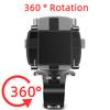 Universal Car Phone Holder Home Phone Holder 360 Degree Rotating Instrument Panel Phone Holder Can Be Clipped Onto A Desktop