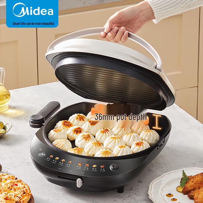 Midea Double-Sided Electric Pancake & Grill Maker CN plug (adapter included)