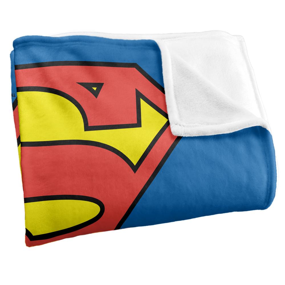 SUPERMAN Logo Blanket