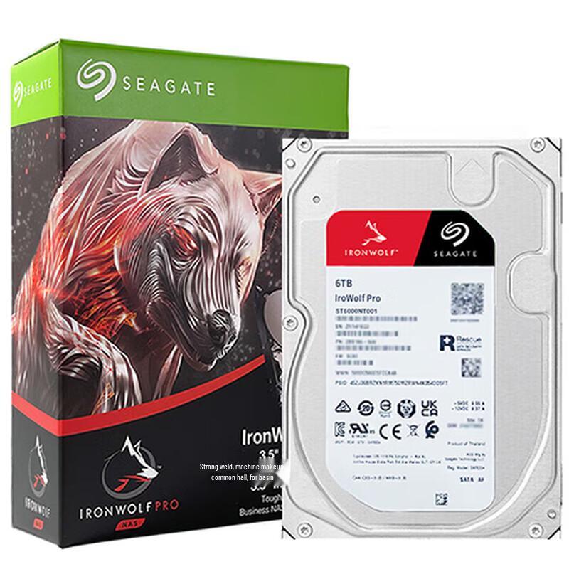 Seagate IronWolf Pro 6TB NAS Hard Drive