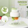 Electric Juicer Portable Freshly Squeezed Fruit Juice Smoothie Milkshake Juicer Cup USB Rechargeable for Kitchen Camping Juicer