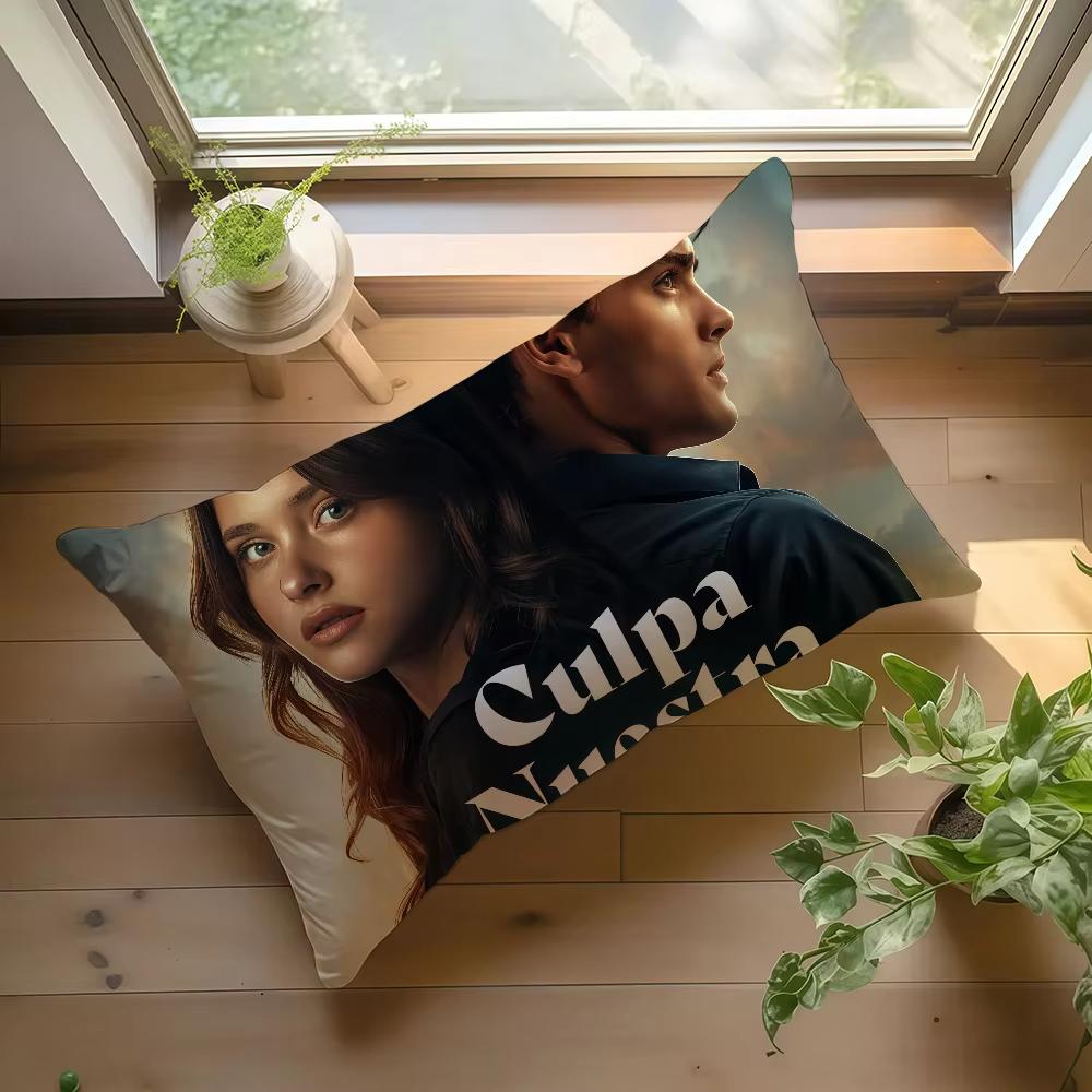 Movie love C-Culpa Nuestra Our Fault cushion cover Hit product Sofa living Room Office Rectangle Pillow Home Coffee Shop Bedding
