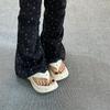 New flip-flops star cool slippers for women to wear New Year's summer fashion muffin bottom. Thick-soled heightening slippers