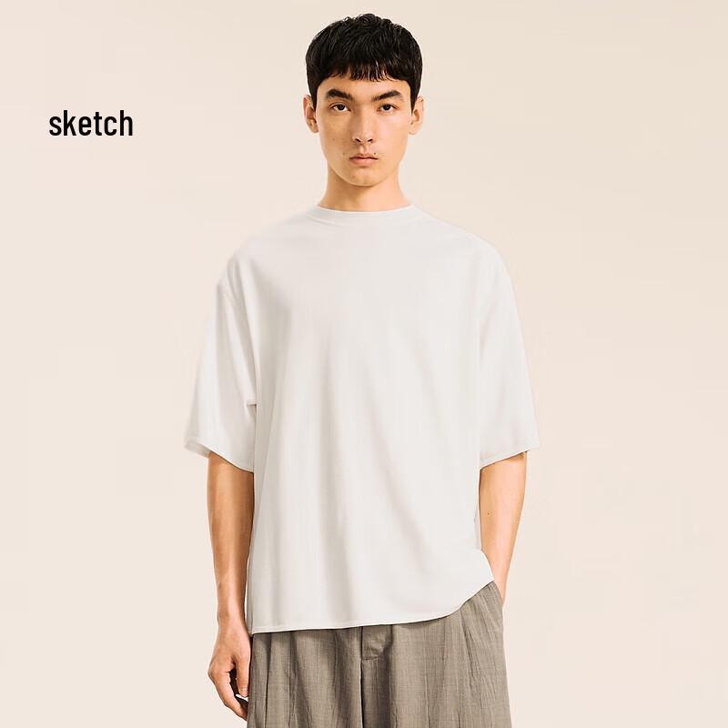 SPEEDO Herren Herbst 2024 Baumwoll-Kurzarm-Strick-T-Shirt