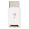 ABS   USB to TypeC Transfer Adapter Convert Plug and Play Connector Fast Charging(White(  Sign) )