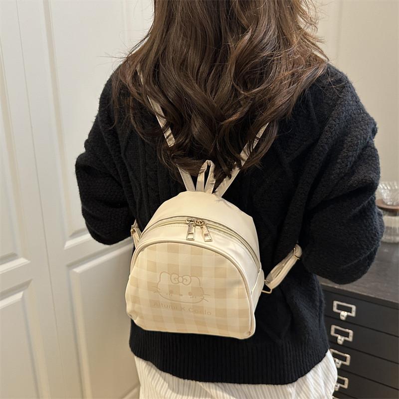 Single Checkered Pattern Shoulder Crossbody Bag Handbag Fashion