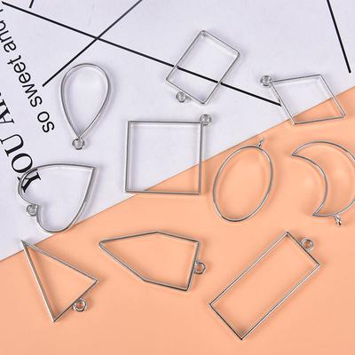 10 Buc/Lot Pandantive Charm din Aliaj Cadru Matriță Golă Meșteșuguri DIY Handmade Matriță Bezel
