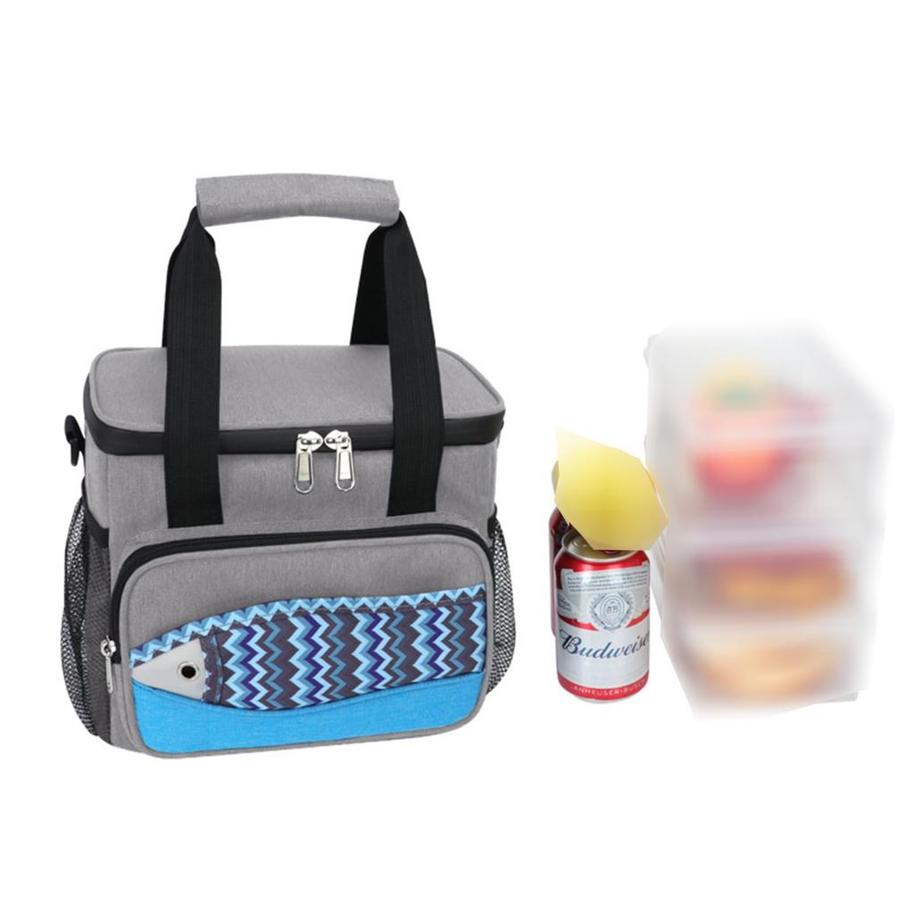 UMJCWELL 25L Large Capacity Thick Insulated Soft Insulated Lunch Foldable Perfect for Sports Cherry Blossom Club and Obon Festivals Cooler, Design,