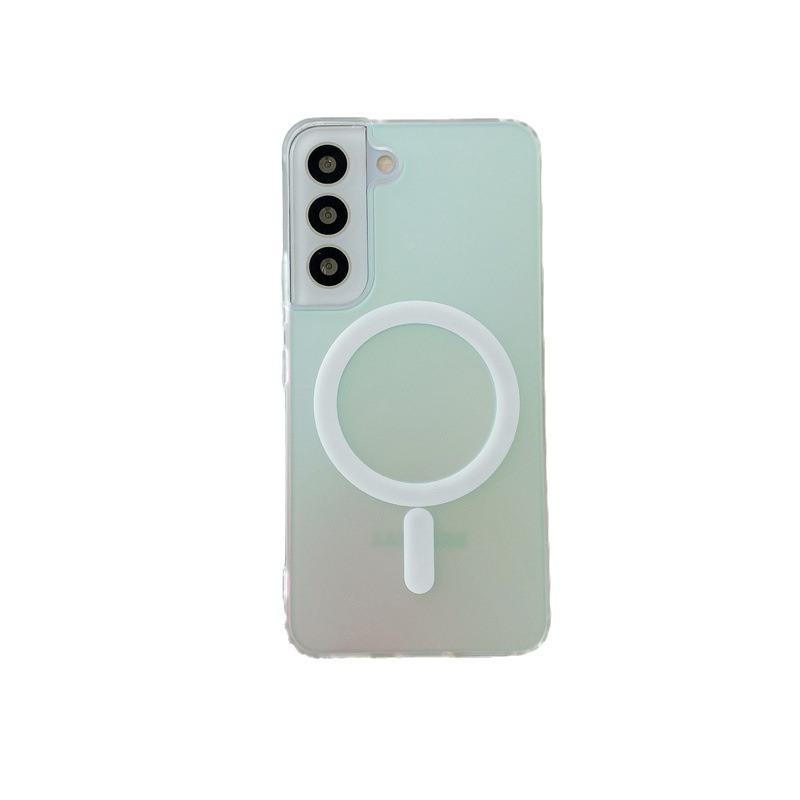 Suitable for Samsung S25Edge Mobile Phone Case S25ultra Matte Chameleon Colorful A56 A36 Protective Case Imd