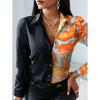 Spring And Autumn New Women'S Versatile Long Sleeve Daily Business Commuter Elegant Comfort Sexy Bottom Shirt Top