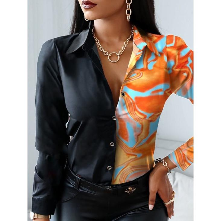 Spring And Autumn New Women'S Versatile Long Sleeve Daily Business Commuter Elegant Comfort Sexy Bottom Shirt Top