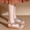 Bohemian Sandal For Womens Comfortable And Lightweight Rhinestone Flat Shoes Women'S Sandals Sandalias De Mujer Verano 2026