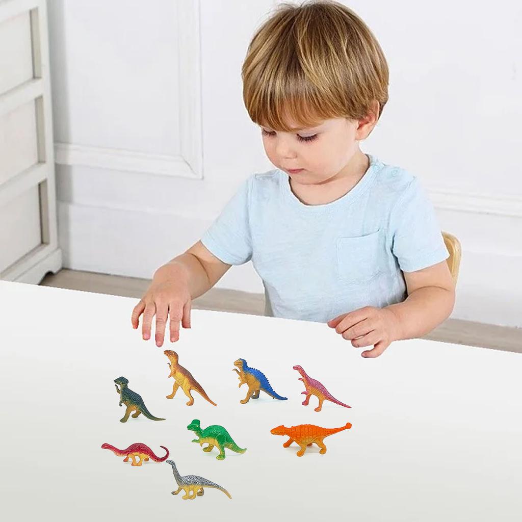 Dinosaur Set Fine Texture Comfortable Touch Realistic Dinosaur Figure Toy for Kids and Toddler
