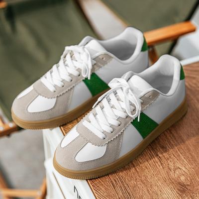 735 White Shoes for Man Casual Loafers for Men Shoes  New Genuine Leather Men Sneakers Luxury Brand Flat Summer Woman Trend