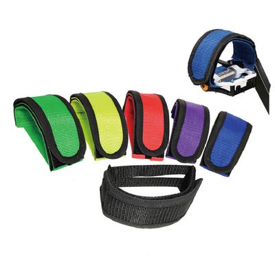 Nylon Fahrradpedalriemen Zehenkappe Fußgurt Gürtel Klebend Fahrradpedalband Fixie Fahrrad Fahrradabdeckung Universal