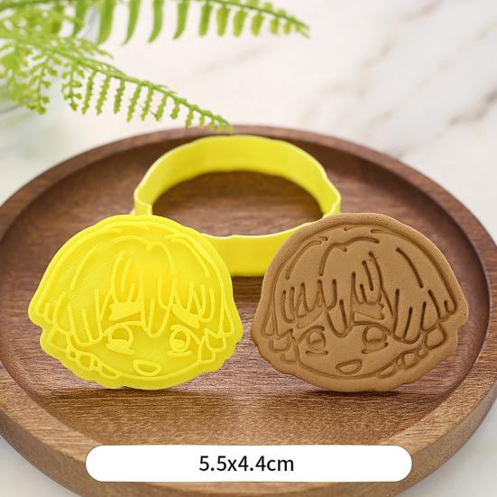 Cartoon Dämon Cutter Form Slayer Figur Cookie Pressen Figur 3D Backen Geschenk