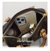 LUYIOUSHEYA Women's 2025 High-End Monogram Boston Pillow Crossbody Bag