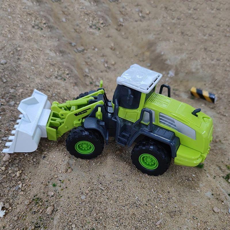 Bulldozer Engineering Diecast Dozer Toys For Boys Alloy+Plastic Tractor Kids Construction Truck Children Vehicle Model Gift