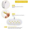10pcs Cartoon Pattern Bathroom Bathtub None Slip Stickers Staircase Floor EPDM Mat Kids Room Self-adhesive Anti-skid Sticker