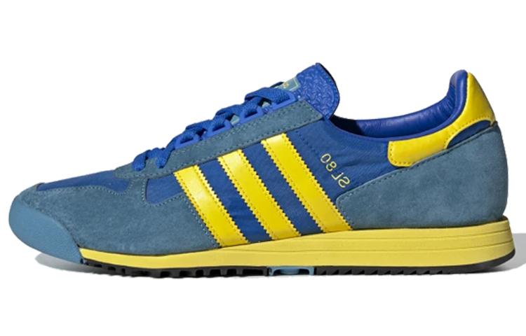 Adidas Originals Sl 80 Shoes  Glory Blue Yellow Tactile Steel  FV4029 36⅔