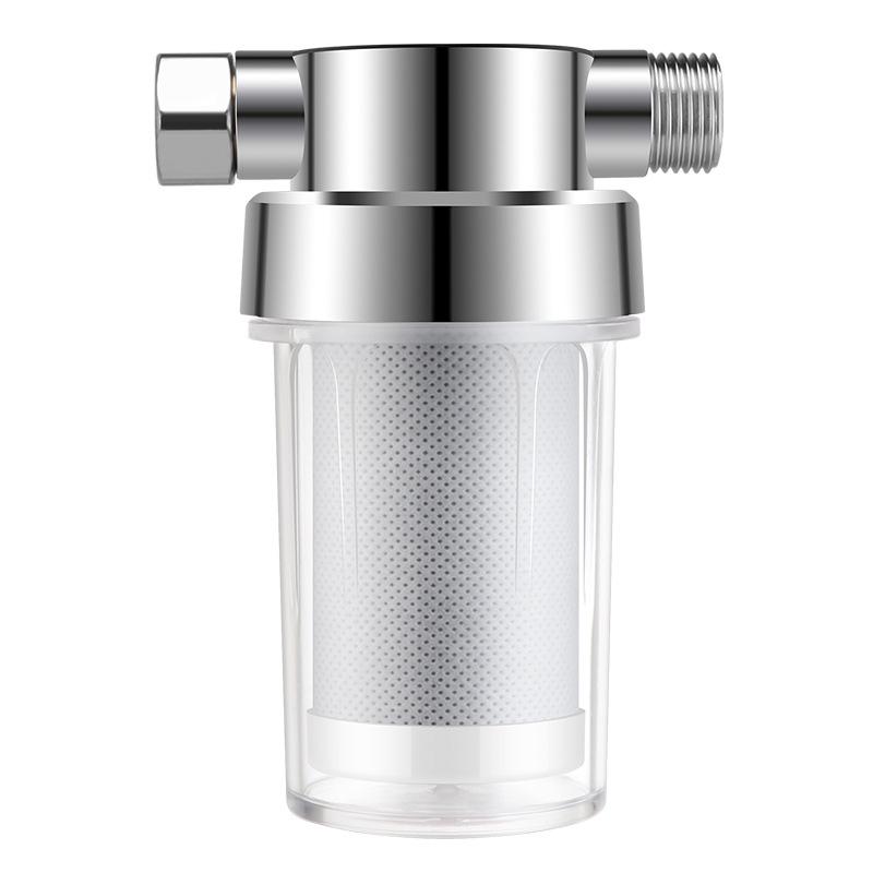 15-Layer, 20-Level Granular Shower Filter with PP Cotton & Activated Carbon - Eliminates Residual Chlorine for Purified Bathroom Water