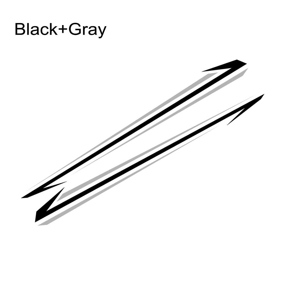 2PCS Car Door Side Stripes Stickers For Suzuki Swift Sport Styling Vinyl Decals Auto Body Tuning Decoration Stickers Accessories