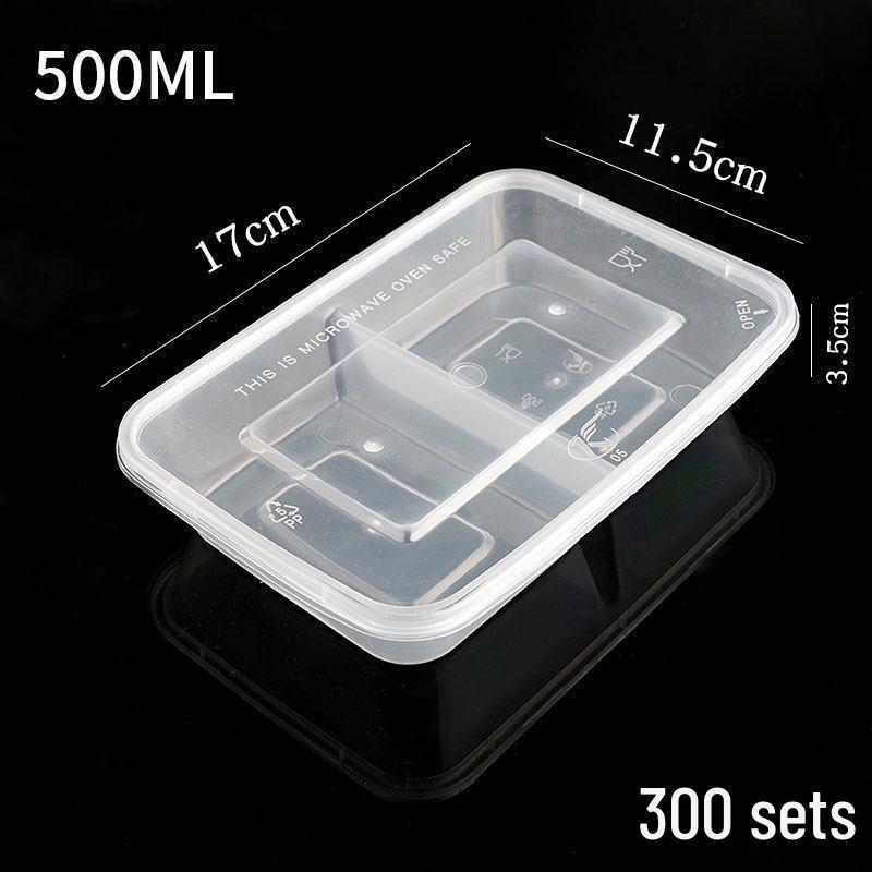 ZISIZ Disposable Rectangular Food Container
