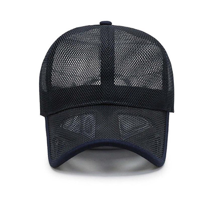 Men and Women Summer Full Mesh Baseball Cap Quick Dry Cooling Sun Protection Hiking Golf Running izable Fit Snapback Hat gorras