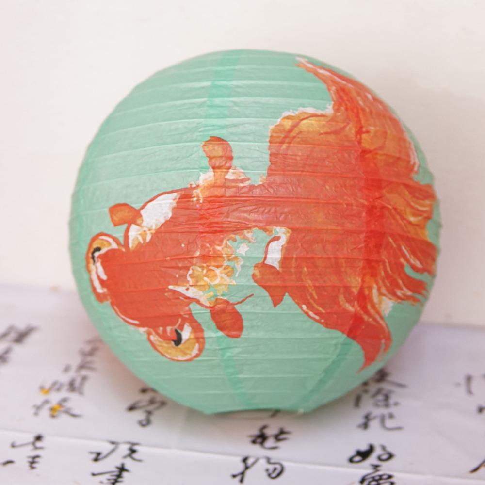 

3D DIY Lantern Material Kit Round Flower Lamp Ancient Style Handheld Lantern Craft Toys Style4