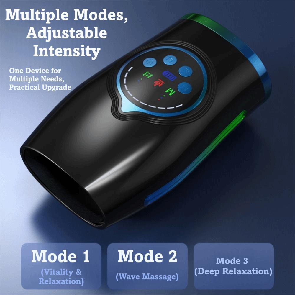 Multi-Function Heated Hand Massager Air Compression Massager for 3.7v/2000mAh Office Use