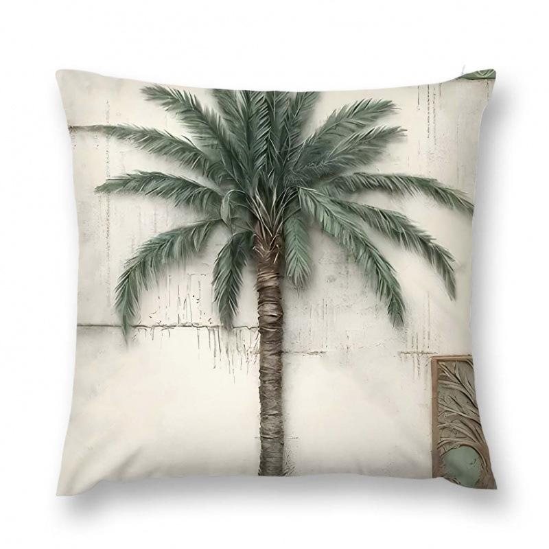 New Flower And Bird Pillow Cover Fresh Home Living Room Sofa Bed And Breakfast Bay Window Cushion Cover Premium