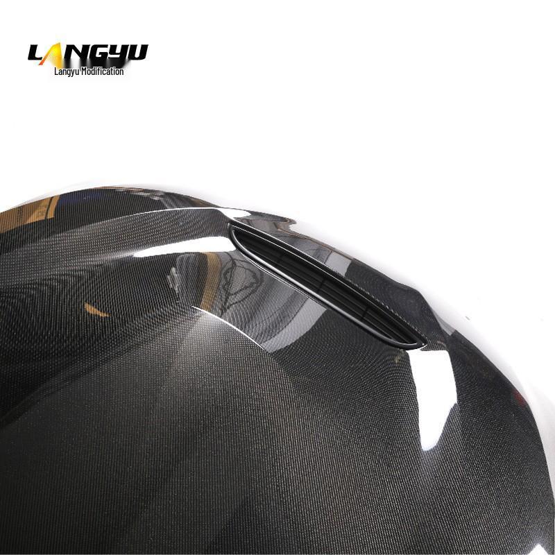 Langyu Carbon Fiber Hood for BMW 2 Series F87, GTS Style Engine Hood