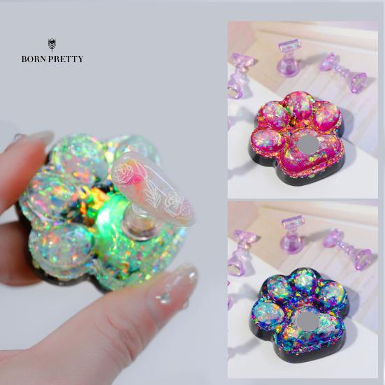 

Высококачественные украшения для ногтей Дисплей Подставка износостойкая красочная DIY