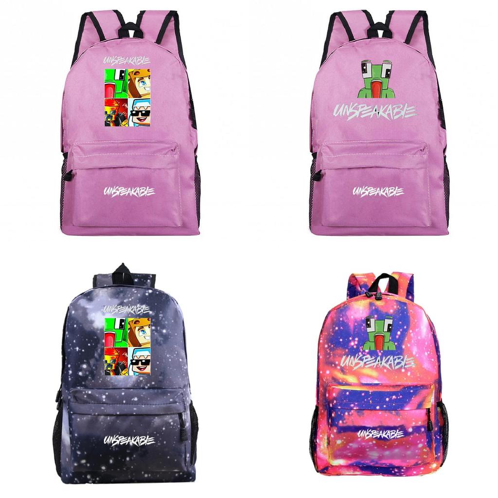 Unspeakable Backpack With Large Capacity For Boys And Girls
