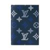 Monogram Shadow Leather Passport Holder Men Accessories Dark-Blue M29132