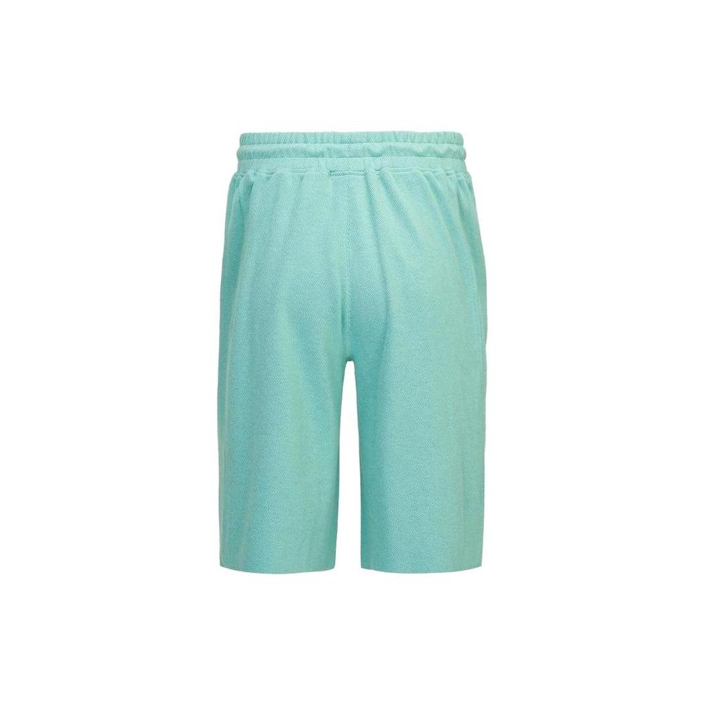 Reebok Beats Shorts Solid Color Drawstring Knit Loose Casual Shorts Unisex Shorts Green 23RCS633UGB2