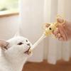 Distributeur de nourriture pour chaton détachable Anti-étouffement Dispositif d'alimentation pour chat Distributeur d'eau pour chaton Pour chaton chiot