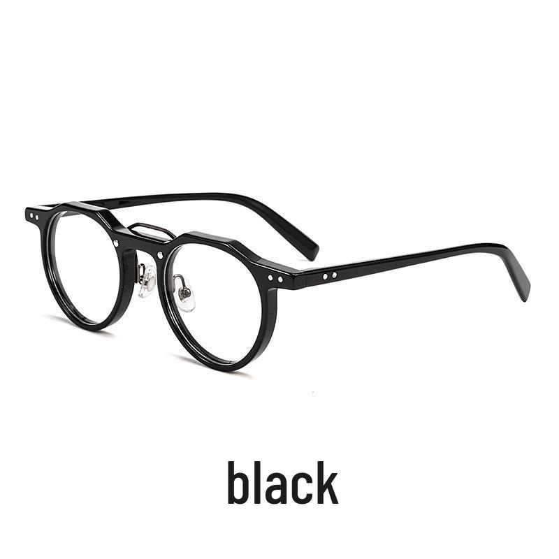 

Ретро круглые ацетатные оправы для очков для мужчин и женщин - Совместимы с рецептурными линзами