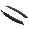 2PCS Car Headlight Eyebrows Carbon Fiber Style Left Right Replacement for MK6 Sagitar NCS 2010‑2018