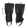 Long Tube Winter Outdoor Leg Gaiters Waterproof Keep Warm Pants Shoes Cover with Zipper Elastic Strap Legs Protection Guards