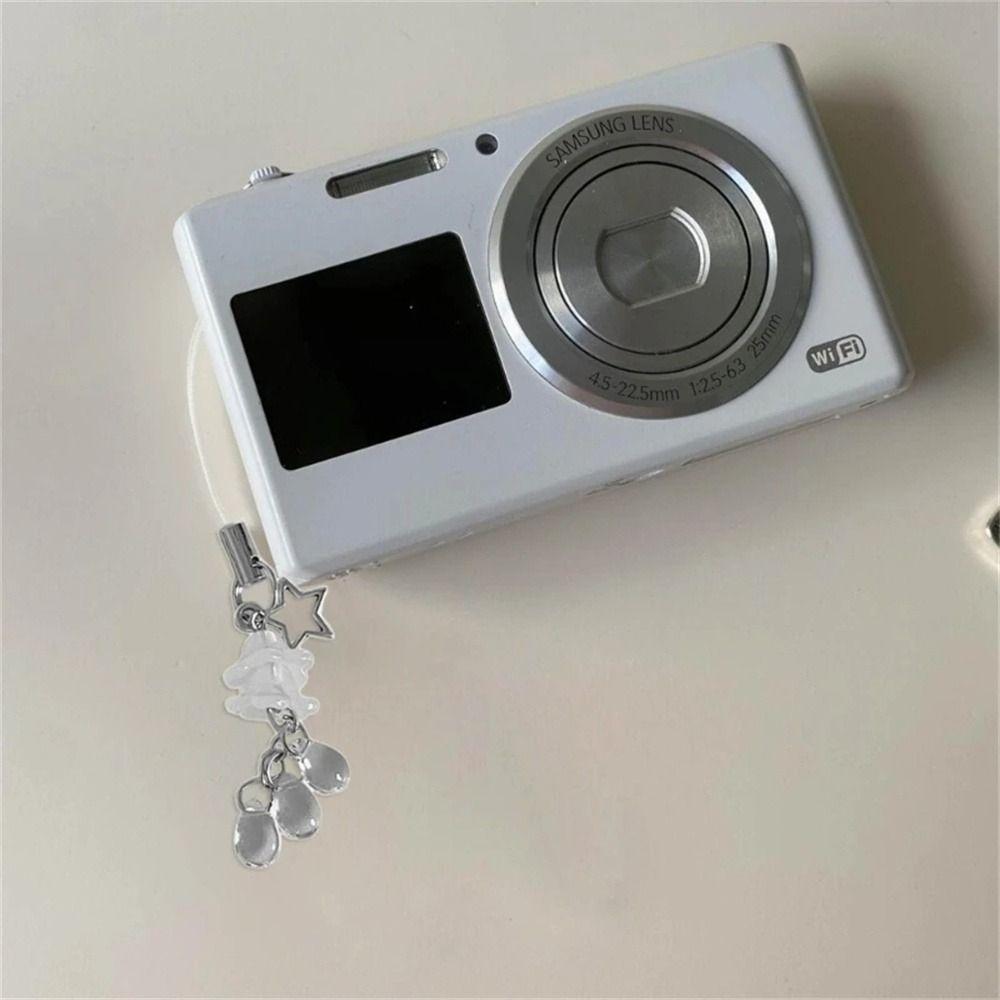Phone Lanyard Star Jellyfish Pendant Beaded Keychain Phone Chain Strap  Backpack Ornament