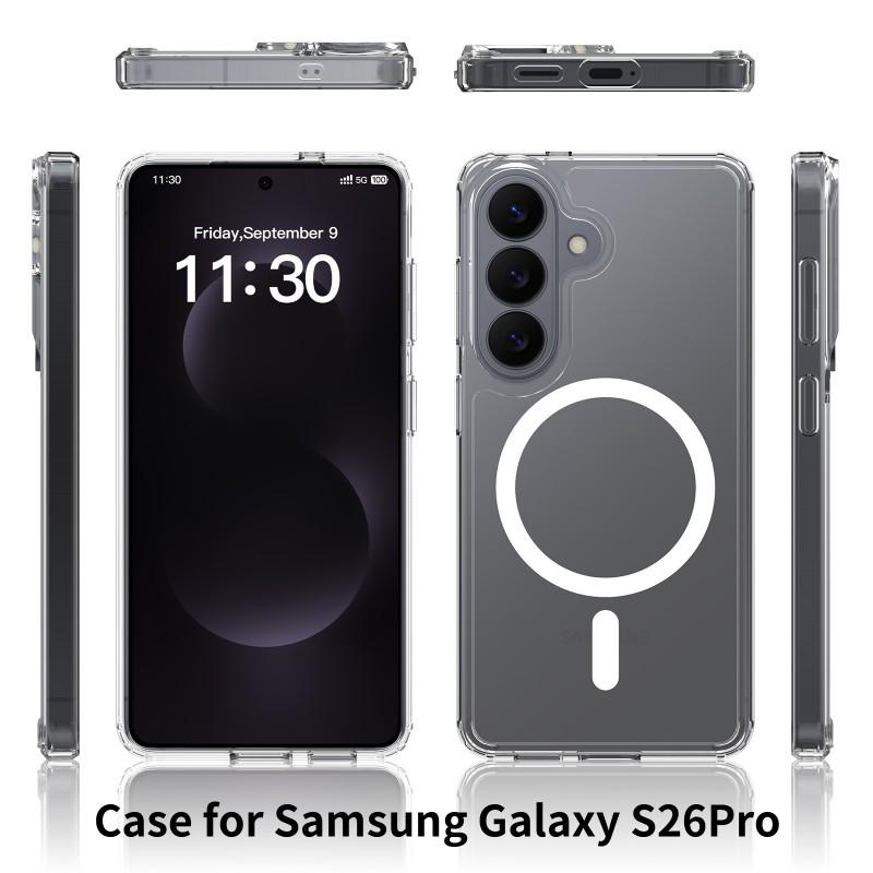 S26 Phone Case Four-corner Drop Resistance Tpu Transparent Protective Shell S24ULTRA Sleeve