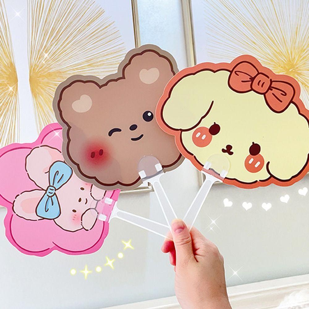 

Handheld Hand Fan Cartoon Summer Cooling Fan Cool Small Fan Alien Fan Children Gift