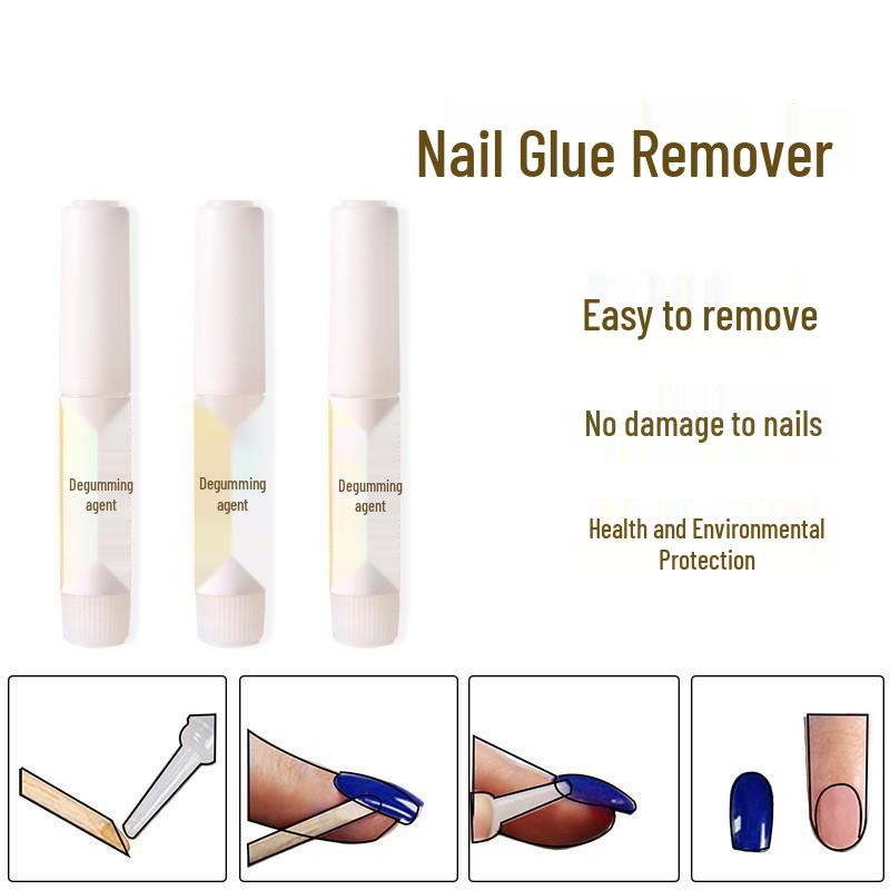 Nail Glue for Press-ons & Art: 10 Pack 2g Bottles, No UV Needed, Long-Lasting & Waterproof