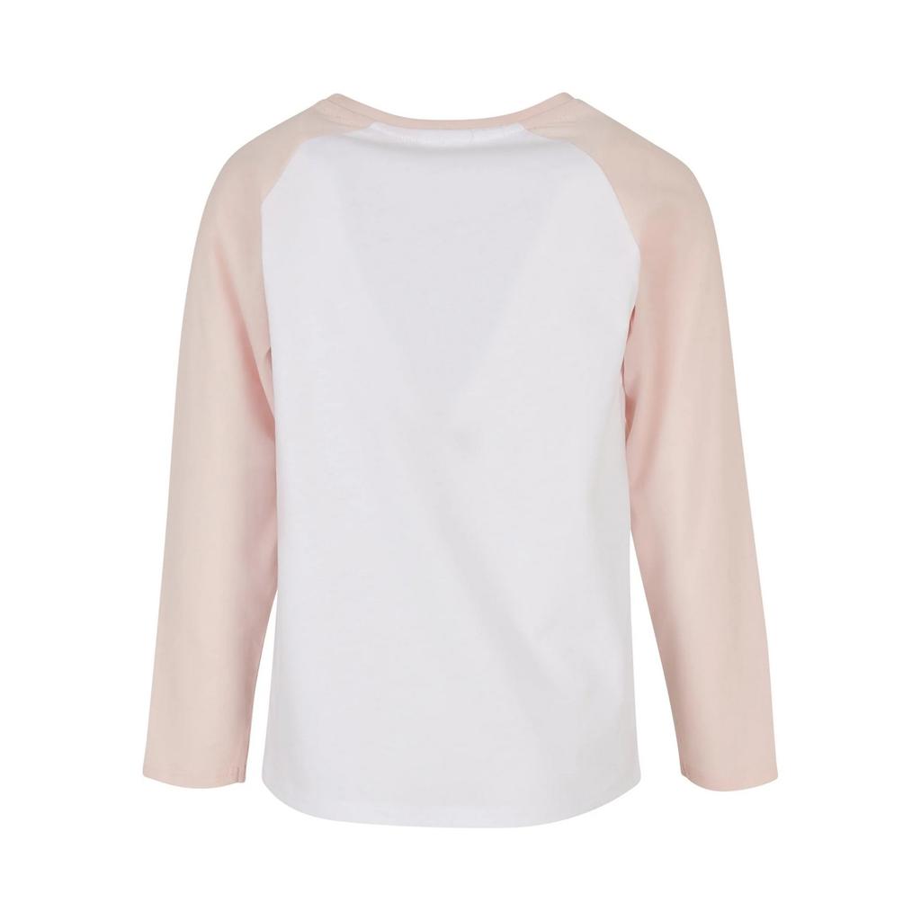 Urban Classics Girls Contrast Raglan Long-Sleeved T-Shirt