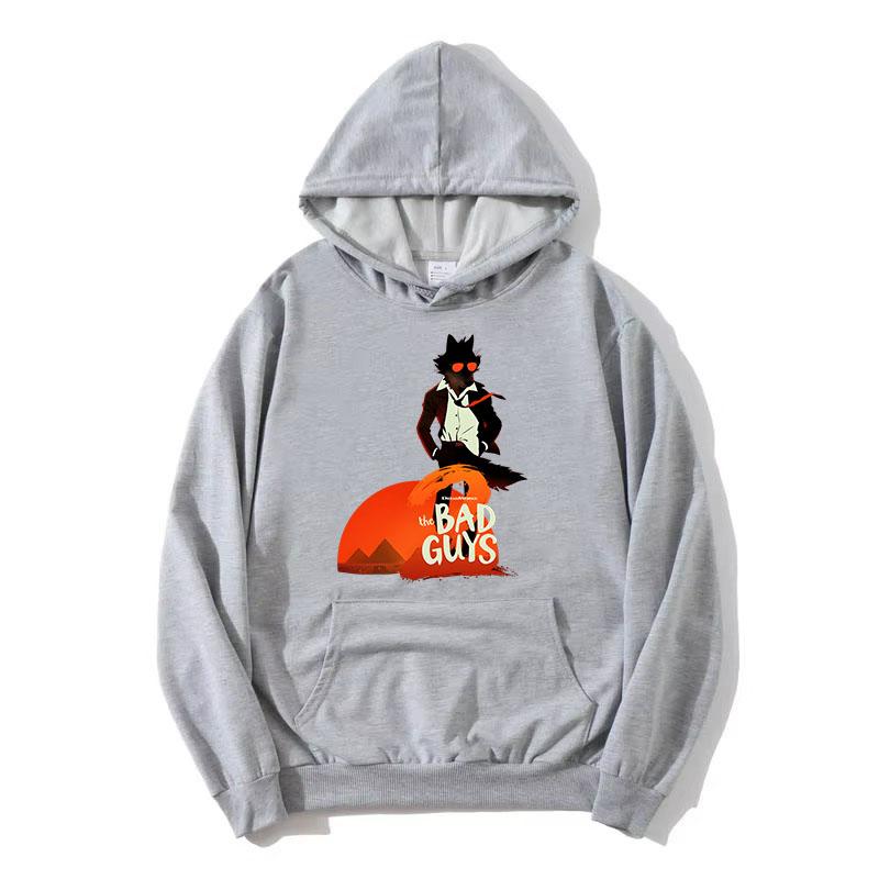 

Осень Зима Теплые Флисовые Толстовки Плохие Парни 2 3D Графика из Фильма Свитшот с Длинным Рукавом Принт Фильма Пуловеры Женская Одежда 3XL