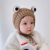 Warm Frog Knitted Hats Hip Hop Baby Children Beanie Caps Winter Autumn Hats  Newborn Toddler