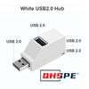 For PC Laptop, USB 1.1 HUB Adapter Extender for USB 1.1 Card Reader, Hi-Speed USB 1.1, Mini Splitter Box 1 To 1 Ports