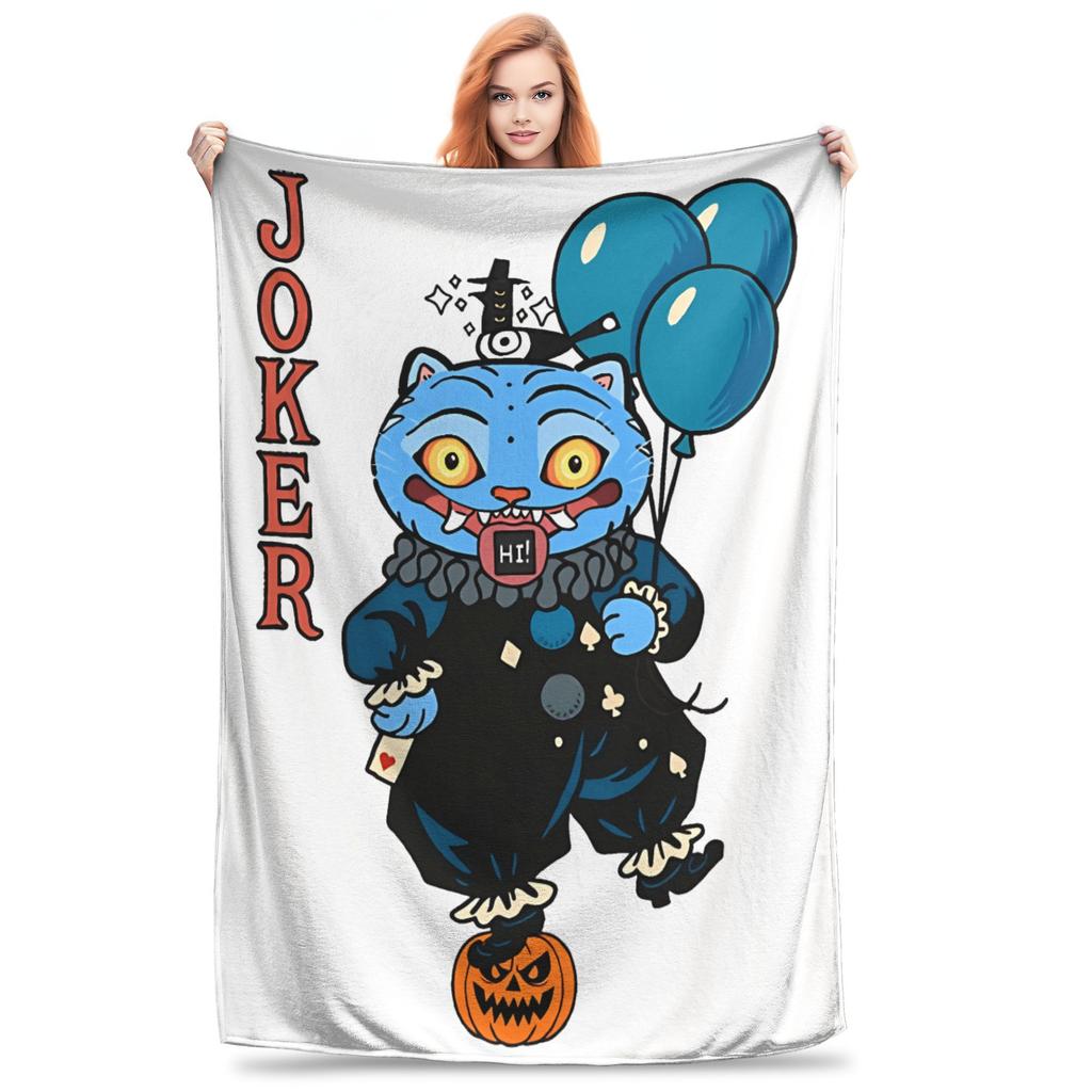 Saja Boys Kpop Hunter Halloween Blankets Quality Soft Warm Bedding Throws Autumn Girls Boys Couch Bed Street Trend Bedspread